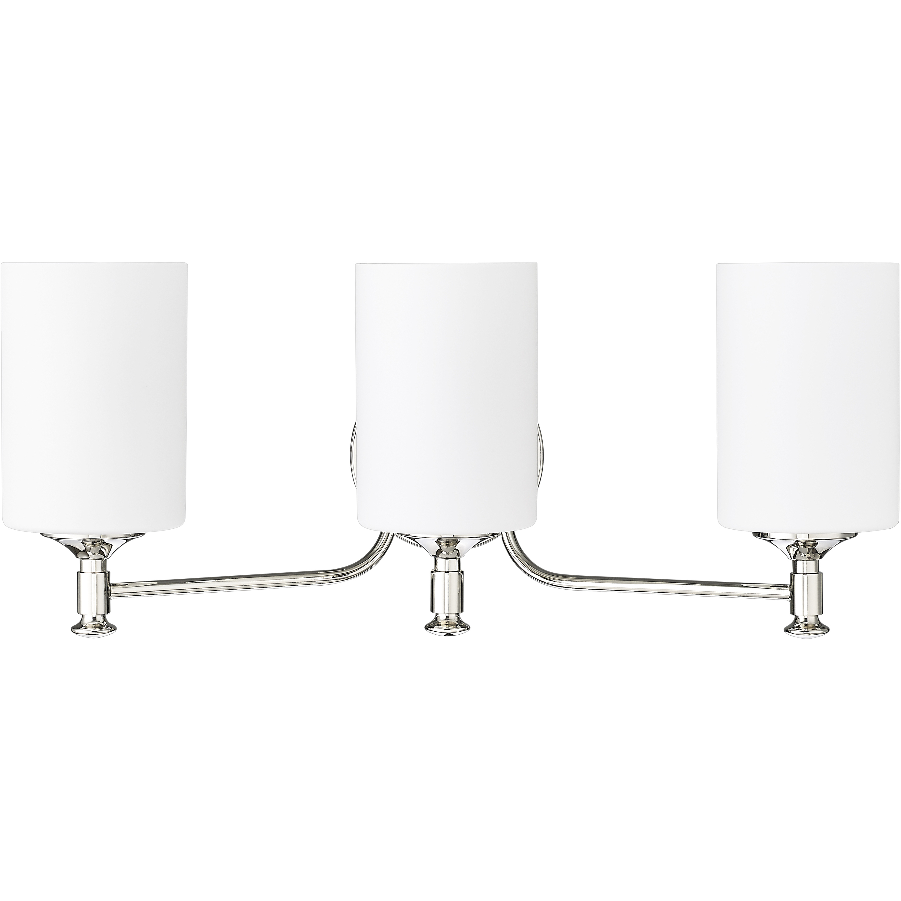 Ailey 3 Light 21.63 inch Polished Nickel Bathroom Vanity Light Wall Light